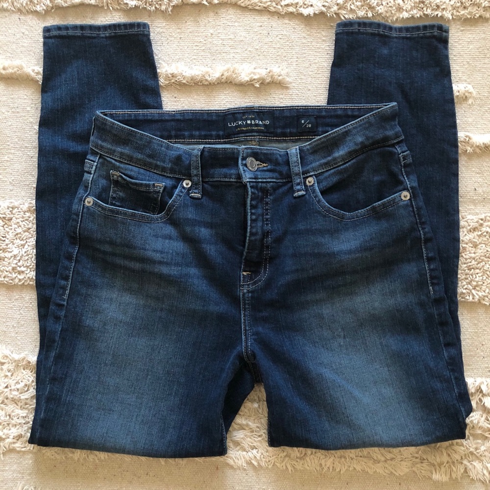 Lucky Brand Ava Crop Denim